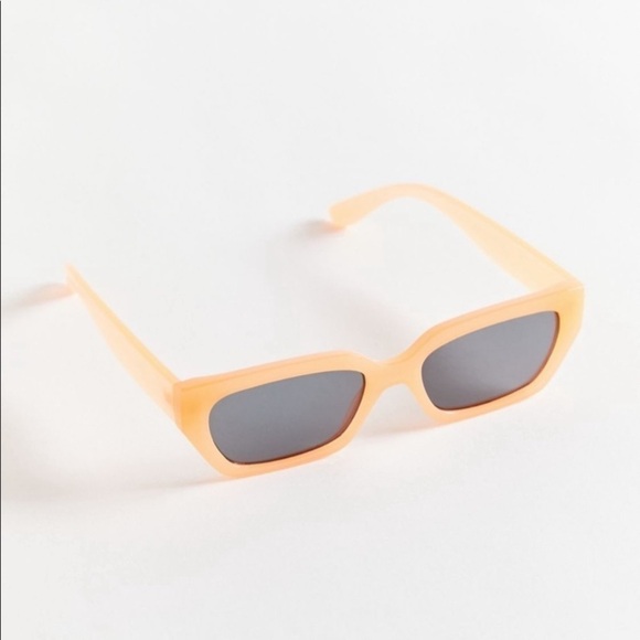urban outfitters sunglasses | orange retro | uo | new - Picture 1 of 5